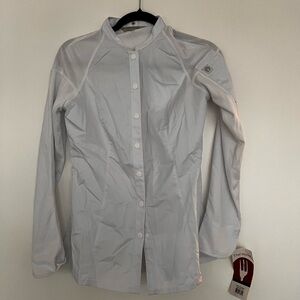 Chefworks chef coat small new with tags